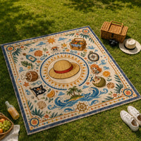 Straw Hat Medallion - Nami and the Calm Voyage Rug