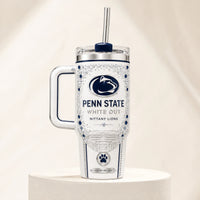 PSU White Out - Crystal-Lit Ivory Tumbler Composition