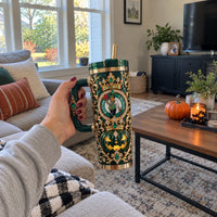BOS Emerald Regalia - Jeweled Crown and Lantern Tumbler