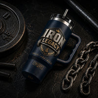Iron Legacy - A Crest Study in Navy, Gold and Discipline