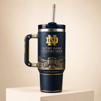 ND Heritage - Gold Monogram, Stadium Relief and Twilight Navy