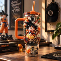 Goku - Small Boy, Big Adventures in Carved Relief