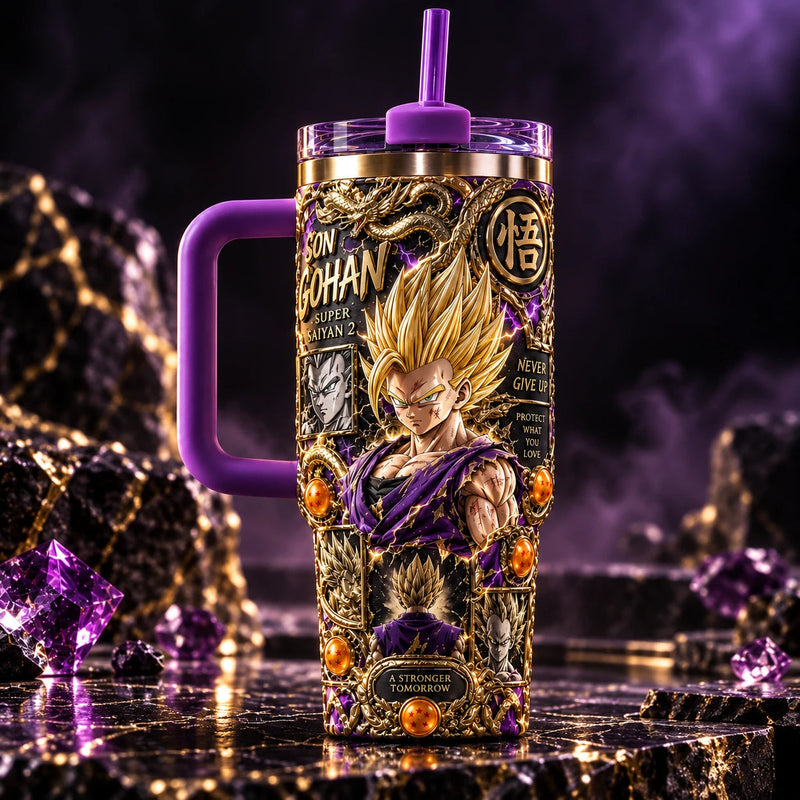 Gohan - Gold, Violet and the Weight of Resolve