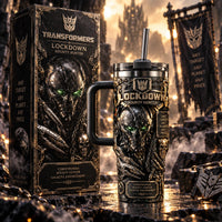 LC - Bounty Hunter Insignia in Blackened Gold Relief