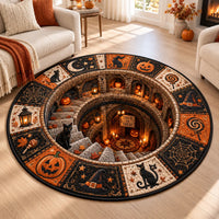 Trick or Treat - A Quilted Descent in Stone and Amber