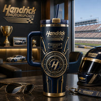 HMS Championship Legacy - Navy and Gold Wraparound Tumbler