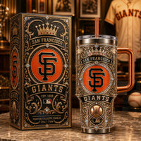 SF Regalia - Jeweled Crest Tumbler in Bronze
