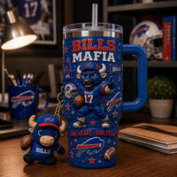 BUF Mafia - One Heart, One Team Wraparound Tumbler