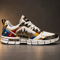 PIT - Three Stars, Gold Line and White Sole Restraint