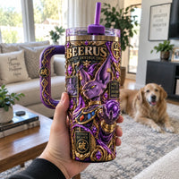 Beerus - Gold Relief, Violet Glow, Universe in Balance
