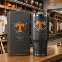 TENN Diamond Emblem - Graphite Field, Orange Anchor