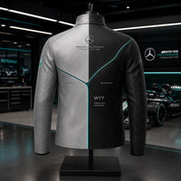 Silver Meets Carbon - MER W17 Split-Panel Jacket