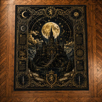 Moonlit Citadel - Celestial Cartography Floor Composition