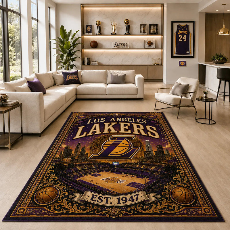 LAL Est. 1947 - Ornate Court Heritage Floor Composition