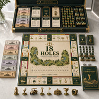 18 Holes - The Championship Journey Board in Green and Gold