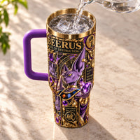 Beerus - Gilded Violet Regalia, Composed and Sovereign