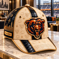 CHI Crest - Cream, Navy and Gold Cap Study