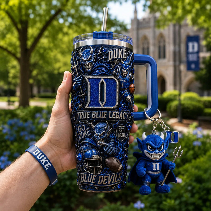 DUKE - True Blue Legacy, Battle-Ready Wraparound Tumbler