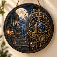 Witch's Clockwork Observatory - Moonlit Brass and Midnight Blue Disc