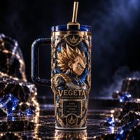 Vegeta - Pride and Discipline in Gilded Relief