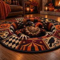 The Jester Rises - A Quilted Study in Halloween Atmosphere