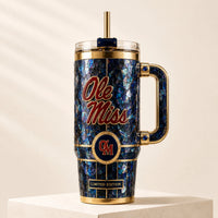 MISS Mosaic - Navy Glass, Crimson Script and Quiet Prestige