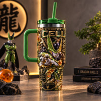 CL - Perfection in Gold and Green, Ornate Tumbler Composition