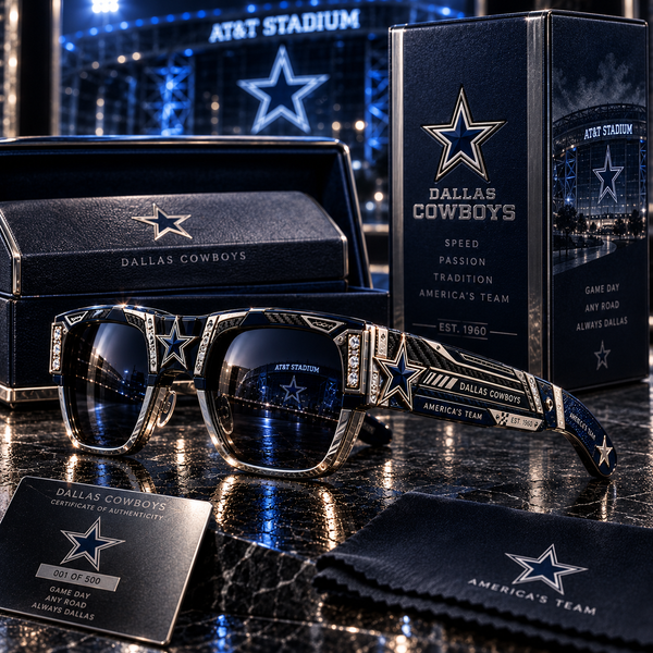 DAL Midnight Star - Navy and Silver Statement Eyewear - main