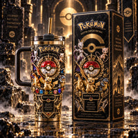 PK Gilded Crest - Ornate Relief Tumbler