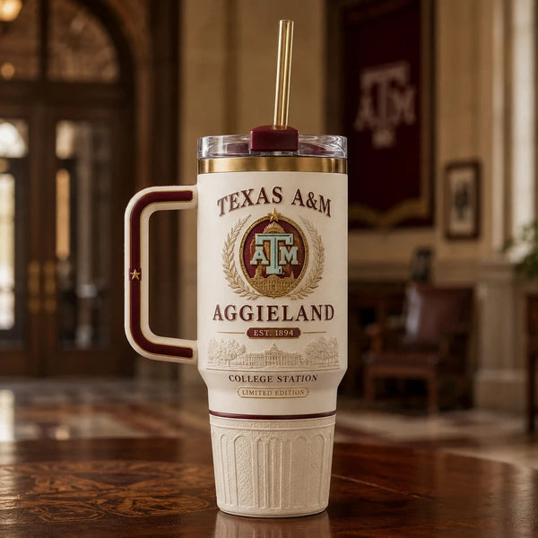 TAMU Tradition - The Aggieland Crest Tumbler - main