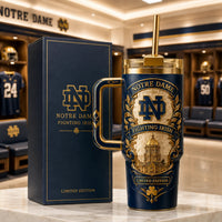 ND - Golden Dome Heritage in Navy and Gilt