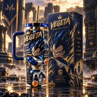 Prince Of All Saiyans - Vegeta Gold-Line Tumbler