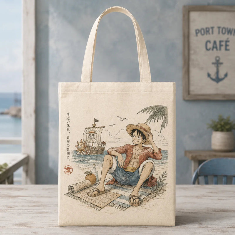Shoreline Interval - Luffy in Muted Ukiyo Tones
