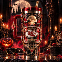 KC Nocturne - Arrowhead Emblem in Gothic Crimson