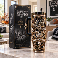 SAS Same Passion, Darker Nights - Gothic Skull Tumbler
