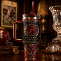 ALA Heritage Crest - Crimson and Gilded Wraparound Tumbler