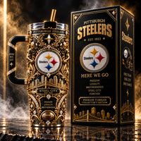 PIT Steel City - Gold Filigree, Skyline and Team Identity