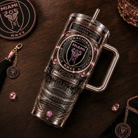 MIA Engraved in Rose Gold - Freedom To Dream Tumbler