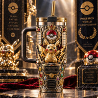 PK Trophy Gold - A Championship Crest in Relief and Gemstone