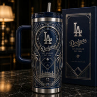 LAD Heritage Panel - Engraved Navy Tumbler Composition