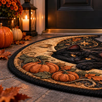 Crescent Repose - The Cat, the Moon and Autumn Quiet
