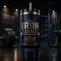 Iron Legacy - A Crest Study in Navy, Gold and Discipline