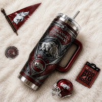 ARK - Crimson Heraldry and the Charging Boar Crest