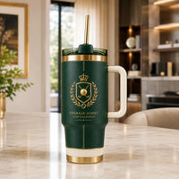 Emerald Signet - A Quiet Study in Crest, Gold and Green