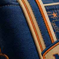 NYK 1946 - Heritage Crest Tote in Blue and Orange