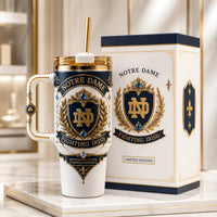 ND Crest - Heraldry, Gold Leaf and Quiet Order
