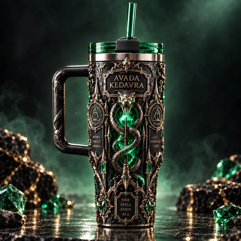 Avada Kedavra - Emerald Light and Ornamental Darkness