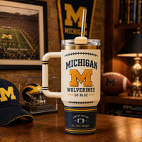 MICH Wolverines - Cream, Navy and the Quiet Confidence of Game Day