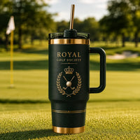 Royal Golf Society - Crest and Laurel Drinkware Composition