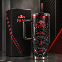 Forged Carbon and Racing Red - RBR 33 Tumbler